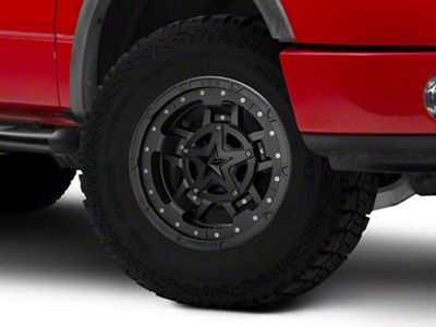 XD Rockstar III Matte Black 6-Lug Wheel; 17x9; -12mm Offset (04-08 F-150)