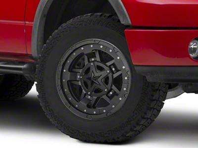 XD Rockstar III Matte Black 6-Lug Wheel; 18x9; 0mm Offset (04-08 F-150)