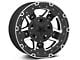 XD Rockstar III Matte Black Machined 5-Lug Wheel; 17x8; 20mm Offset (09-18 RAM 1500)