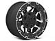 XD Rockstar III Matte Black Machined 5-Lug Wheel; 17x8; 20mm Offset (09-18 RAM 1500)