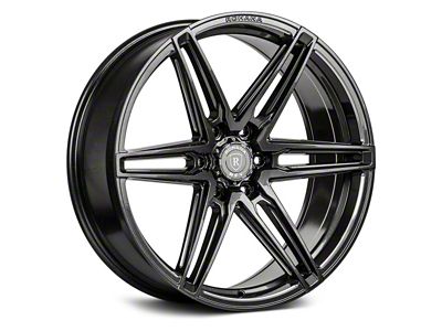 Rohana Wheels RFV1 Gloss Graphite 6-Lug Wheel; 22x9.5; 22mm Offset (07-13 Sierra 1500)