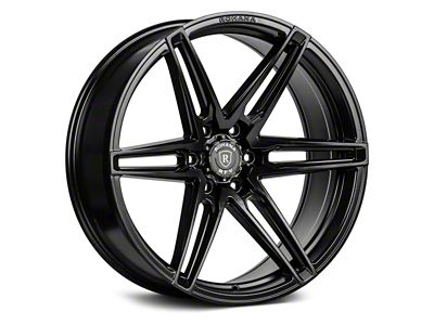 Rohana Wheels RFV1 Matte Black 6-Lug Wheel; 20x9.5; 18mm Offset (07-13 Sierra 1500)