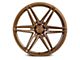 Rohana Wheels RFV1 Matte Bronze 6-Lug Wheel; 20x9.5; 18mm Offset (07-13 Sierra 1500)