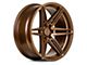 Rohana Wheels RFV1 Matte Bronze 6-Lug Wheel; 22x9.5; 0mm Offset (07-13 Sierra 1500)