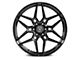 Rohana Wheels RFV2 Gloss Graphite 6-Lug Wheel; 22x9.5; 0mm Offset (07-13 Sierra 1500)