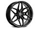 Rohana Wheels RFV2 Matte Black 6-Lug Wheel; 20x9.5; 18mm Offset (07-13 Sierra 1500)