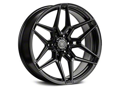 Rohana Wheels RFV2 Matte Black 6-Lug Wheel; 22x9.5; 22mm Offset (07-13 Sierra 1500)