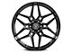 Rohana Wheels RFV2 Gloss Graphite 6-Lug Wheel; 22x9.5; 0mm Offset (07-13 Silverado 1500)