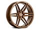 Rohana Wheels RFV1 Matte Bronze 6-Lug Wheel; 22x9.5; 0mm Offset (14-18 Sierra 1500)