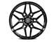 Rohana Wheels RFV2 Gloss Graphite 6-Lug Wheel; 22x9.5; 22mm Offset (14-18 Sierra 1500)