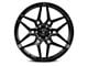 Rohana Wheels RFV2 Matte Black 6-Lug Wheel; 22x9.5; 0mm Offset (2024 Ranger)