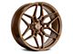 Rohana Wheels RFV2 Matte Bronze 6-Lug Wheel; 22x9.5; 0mm Offset (2024 Ranger)