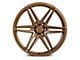 Rohana Wheels RFV1 Matte Bronze 6-Lug Wheel; 20x9.5; 18mm Offset (99-06 Sierra 1500)