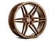 Rohana Wheels RFV1 Matte Bronze 6-Lug Wheel; 22x9.5; 0mm Offset (99-06 Sierra 1500)