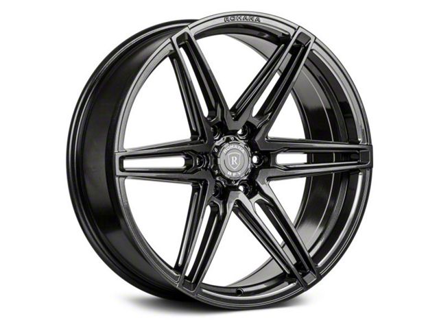 Rohana Wheels RFV1 Gloss Graphite 6-Lug Wheel; 20x9.5; 18mm Offset (99-06 Silverado 1500)