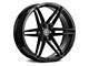 Rohana Wheels RFV1 Matte Black 6-Lug Wheel; 22x9.5; 0mm Offset (19-23 Ranger)