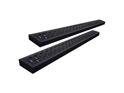 Romik RPD-T Running Boards; Black (15-22 Canyon Crew Cab)