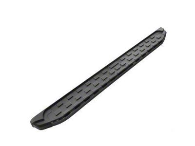 Romik REC-TB Running Boards; Black (99-18 Sierra 1500 Extended/Double Cab)