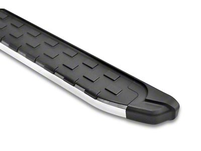 Romik REC-TP Running Boards; Polished (99-18 Sierra 1500 Extended/Double Cab)