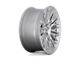 Rotiform JDR Matte Silver 6-Lug Wheel; 22x10; 30mm Offset (04-08 F-150)