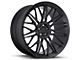 Rotiform JDR Matte Black 6-Lug Wheel; 22x10; 30mm Offset (07-14 Yukon)