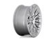 Rotiform JDR Matte Silver 6-Lug Wheel; 22x10; 30mm Offset (09-14 F-150)