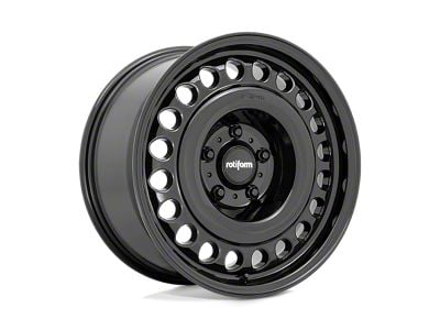 Rotiform STL Gloss Black 6-Lug Wheel; 17x9; 0mm Offset (09-14 F-150)