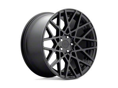 Rotiform BLQ Matte Black 5-Lug Wheel; 18x8.5; 38mm Offset (87-90 Dakota)