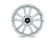 Rotiform BTL Gloss Silver with Machined Face 5-Lug Wheel; 21x9; 35mm Offset (87-90 Dakota)