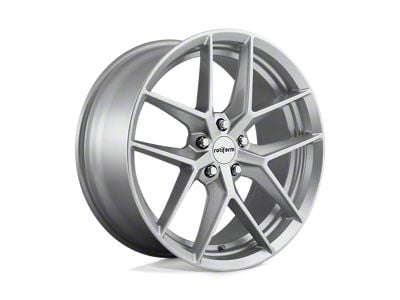 Rotiform FLG Gloss Silver 5-Lug Wheel; 18x8.5; 45mm Offset (87-90 Dakota)