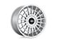 Rotiform LAS-R Gloss Silver 5-Lug Wheel; 19x10; 25mm Offset (87-90 Dakota)