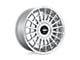 Rotiform LAS-R Gloss Silver 5-Lug Wheel; 19x10; 40mm Offset (87-90 Dakota)