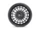 Rotiform LAS-R Matte Black 5-Lug Wheel; 18x8.5; 45mm Offset (87-90 Dakota)