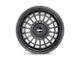 Rotiform LAS-R Matte Black 5-Lug Wheel; 19x10; 40mm Offset (87-90 Dakota)