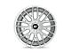 Rotiform RSE Gloss Silver 5-Lug Wheel; 20x8.5; 45mm Offset (87-90 Dakota)