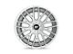 Rotiform RSE Gloss Silver 5-Lug Wheel; 18x8.5; 45mm Offset (87-90 Dakota)