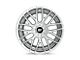 Rotiform RSE Gloss Silver 5-Lug Wheel; 18x9.5; 35mm Offset (87-90 Dakota)