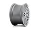 Rotiform RSE Gloss Silver 5-Lug Wheel; 19x10; 40mm Offset (87-90 Dakota)