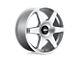 Rotiform SIX Gloss Silver 5-Lug Wheel; 18x8.5; 35mm Offset (87-90 Dakota)