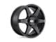 Rotiform SIX Matte Black 5-Lug Wheel; 19x8.5; 35mm Offset (87-90 Dakota)