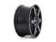 Rotiform SIX Matte Black 5-Lug Wheel; 19x8.5; 35mm Offset (87-90 Dakota)