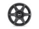 Rotiform SIX Matte Black 5-Lug Wheel; 19x8.5; 35mm Offset (87-90 Dakota)