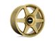 Rotiform SIX Matte Gold 5-Lug Wheel; 19x8.5; 45mm Offset (87-90 Dakota)