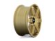 Rotiform SIX Matte Gold 5-Lug Wheel; 19x8.5; 45mm Offset (87-90 Dakota)