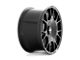 Rotiform TUF-R Gloss Black 5-Lug Wheel; 18x9.5; 38mm Offset (87-90 Dakota)