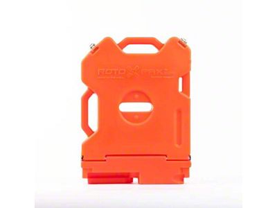 Rotopax Empty Storage Container; Orange; 2-Gallon