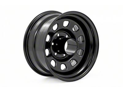 Rough Country Steel Gloss Black 8-Lug Wheel; 16x8; -6mm Offset (01-06 Sierra 2500 HD)