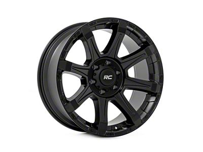 Rough Country 81 Series Semi Gloss Black 5-Lug Wheel; 20x9; 0mm Offset (02-08 RAM 1500, Excluding Mega Cab)