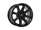 Rough Country 81 Series Semi Gloss Black 5-Lug Wheel; 20x9; 0mm Offset (02-08 RAM 1500, Excluding Mega Cab)