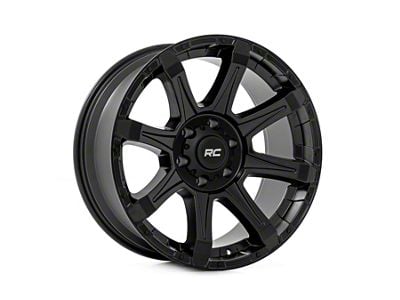 Rough Country 81 Series Semi Gloss Black 8-Lug Wheel; 20x10; -19mm Offset (03-09 RAM 2500)